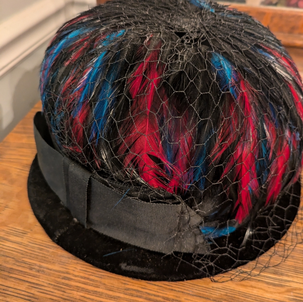 Vintage Feather Hat